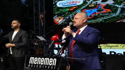 Menemen'de muhteşem gece! On binler buluştu...