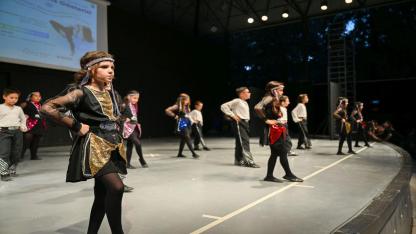 Bornova'da kursiyerlerden görsel şölen