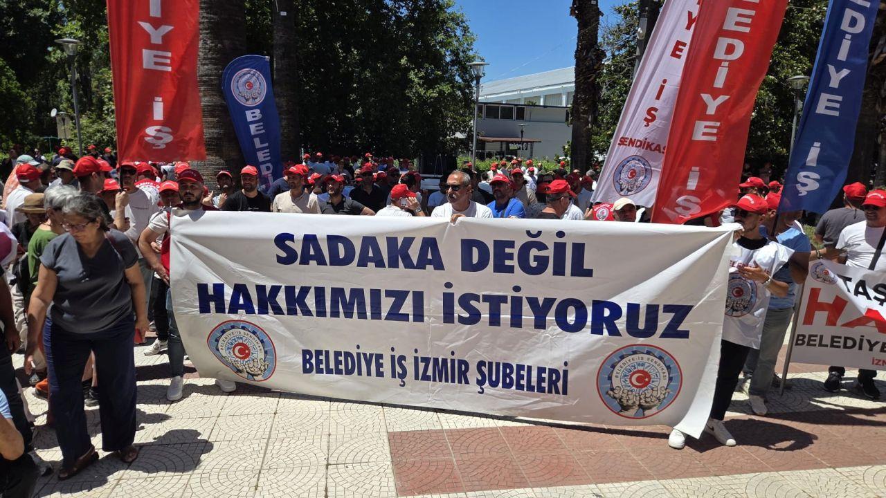 Büyükşehir'de TİS krizi: Belediye İş yürüdü