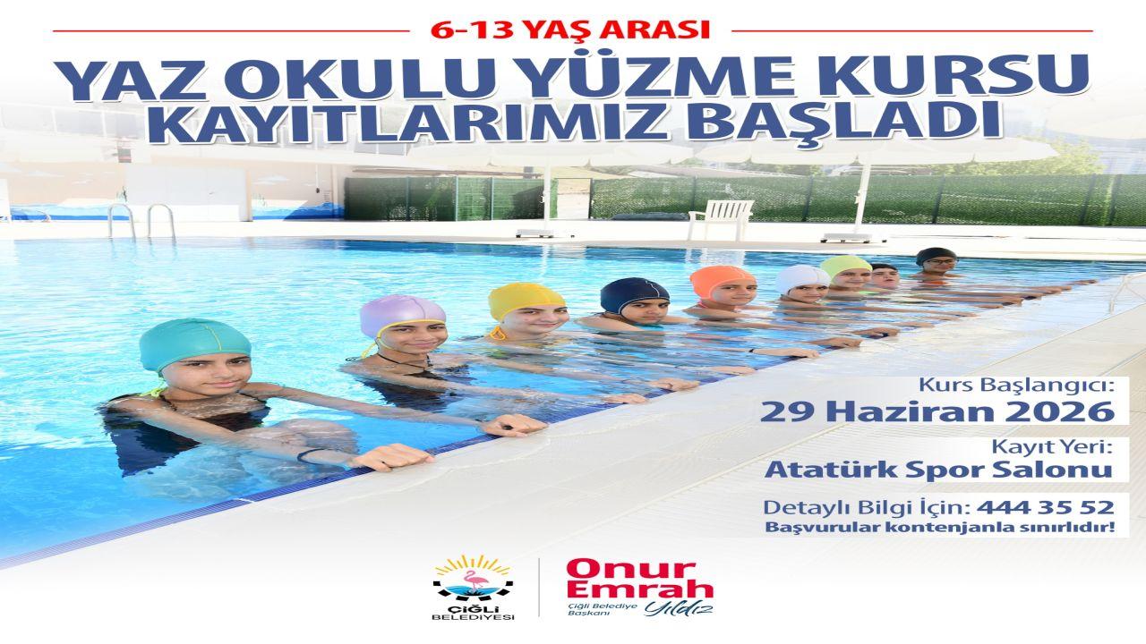 Çiğli’de Yaz Dönemi Kursları Başladı