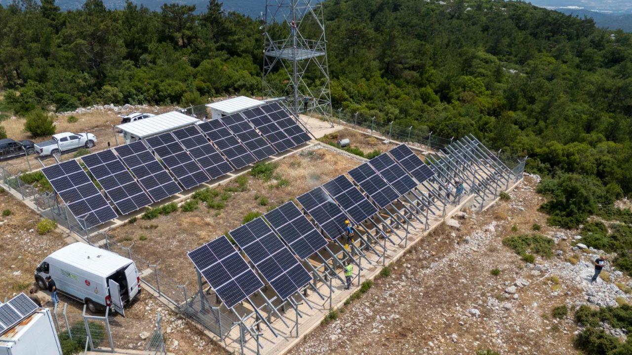 İzmir’in kritik haberleşme altyapısına güneş enerjili güvence