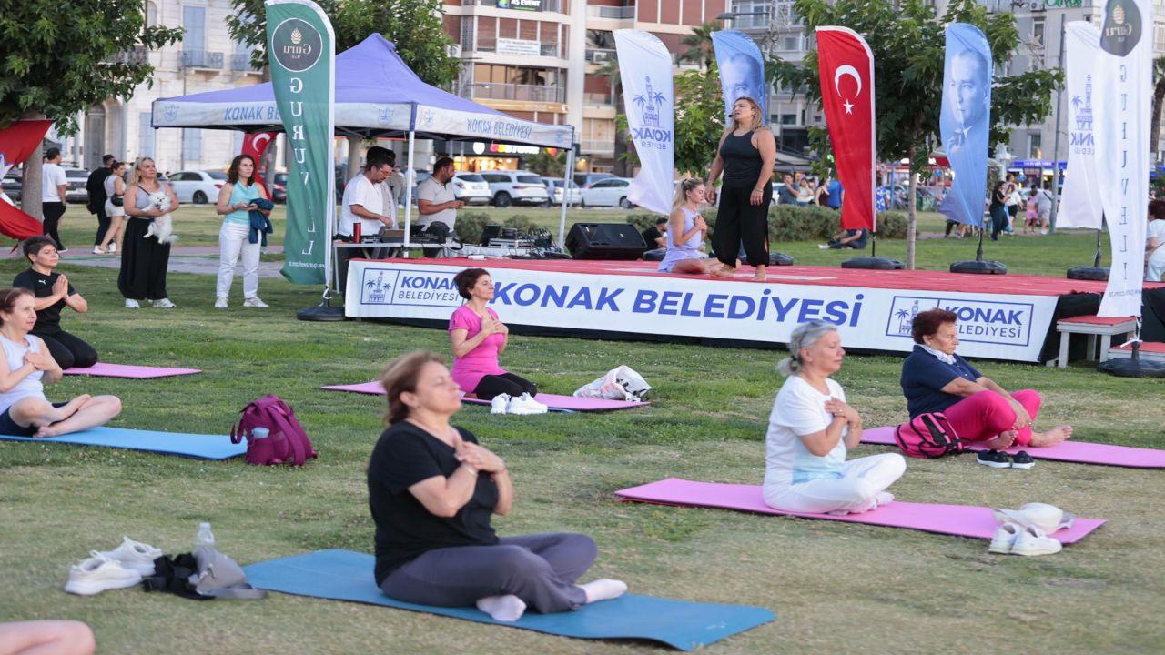 Konaklılar Kordon’da sporla buluştu