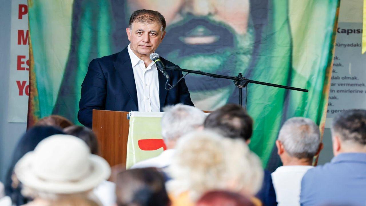 Başkan Tugay: Yanlışın ve zulmün karşısında asla boyun eğmeyeceğiz