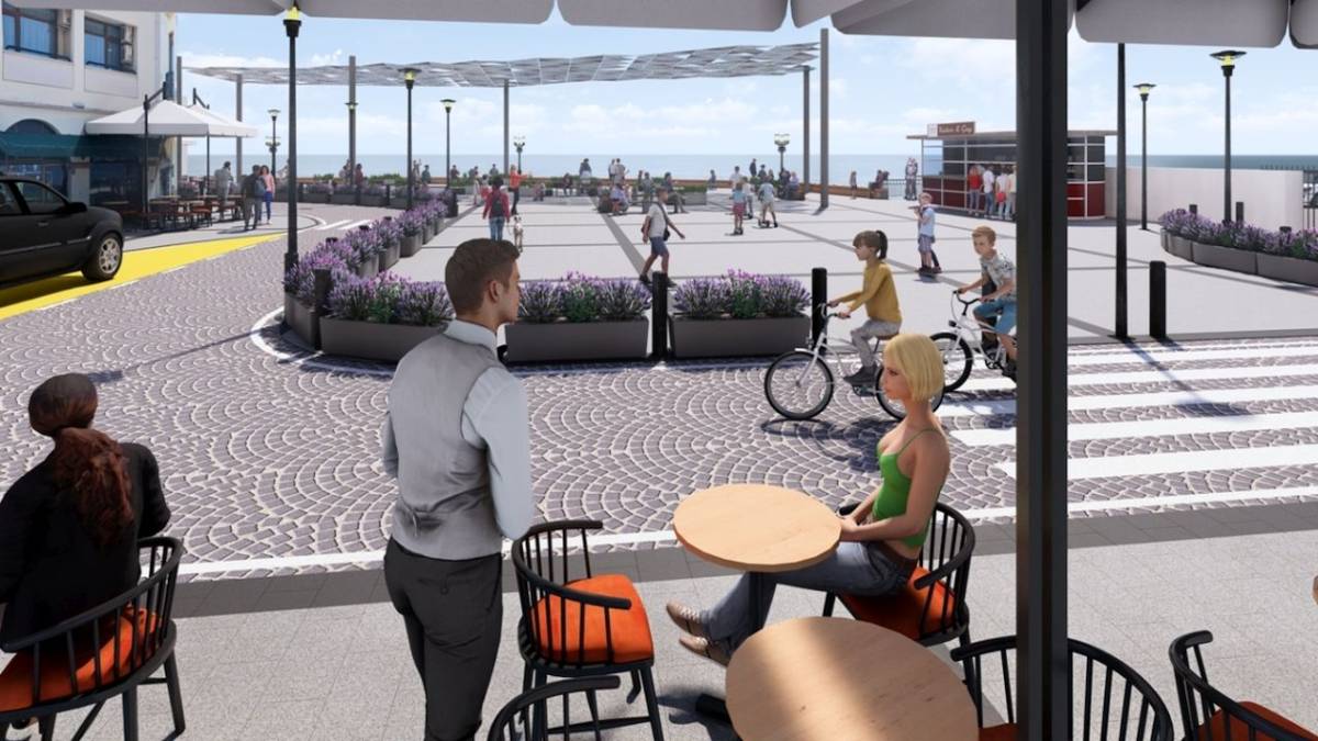 Ayvalık Denize Açılan Yeni Meydanına Kavuşuyor