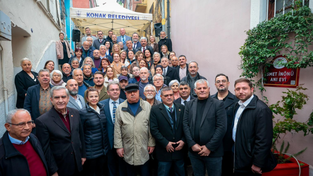 Milli Şef İnönü Konak’ta doğduğu evde anıldı